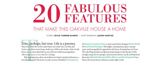 20 Fabulous Features that make this Oakville House a Home